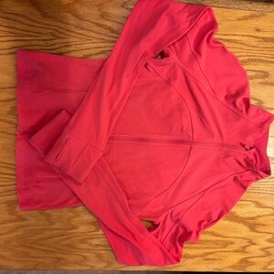 lululemon lip gloss cropped nulu define jacket